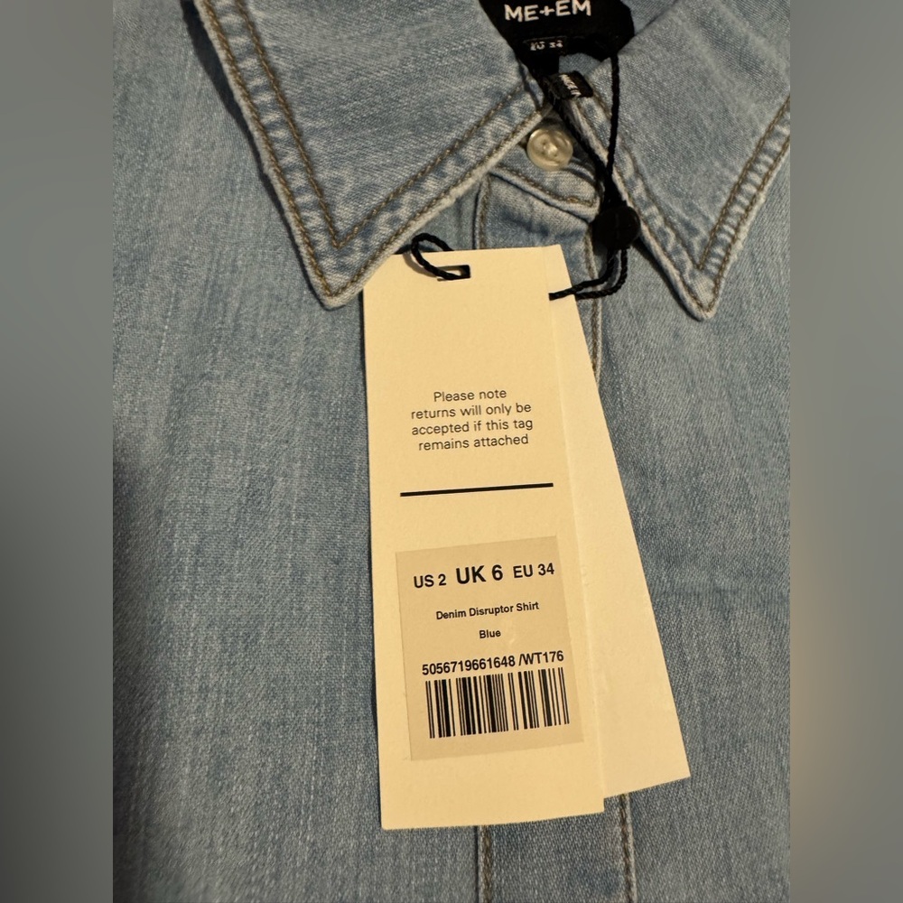 ME+EM
Denim Disruptor Shirt In - Picture 4 of 6